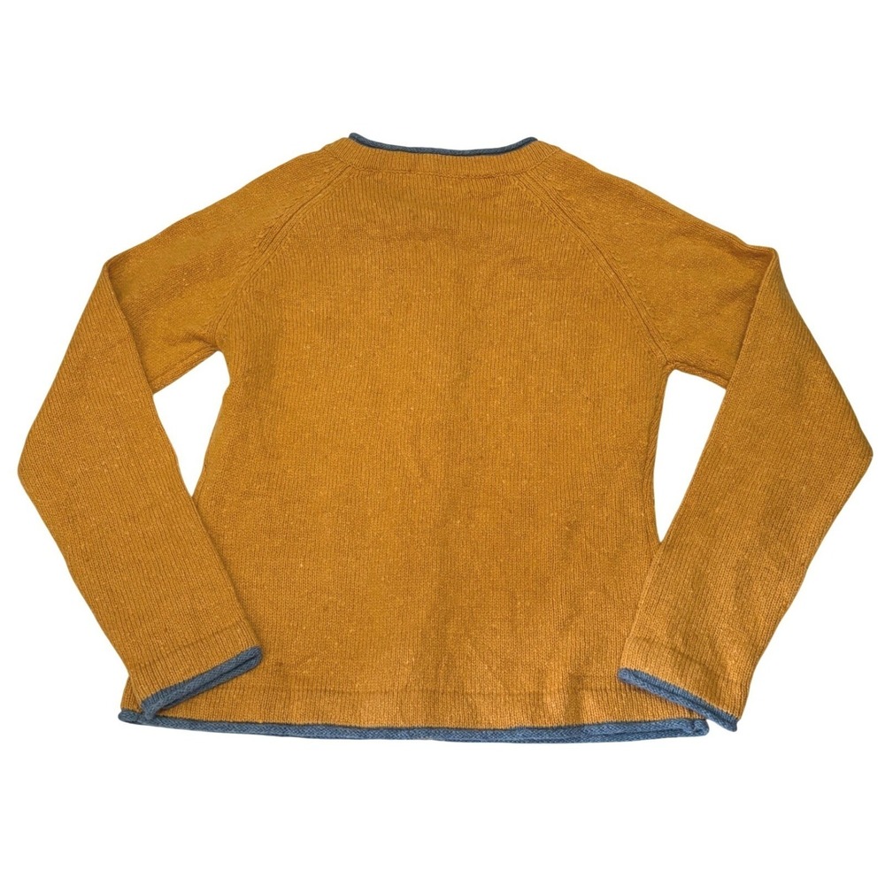 IrelandsEye Cardigan Womens S Ochre Killiney Wool Cashmere Blend Sweater NWT - Picture 3 of 9